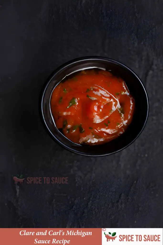 Clare and Carl's Michigan Sauce Recipe