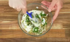Mix 4 Ingredients properly in a Small Bowl