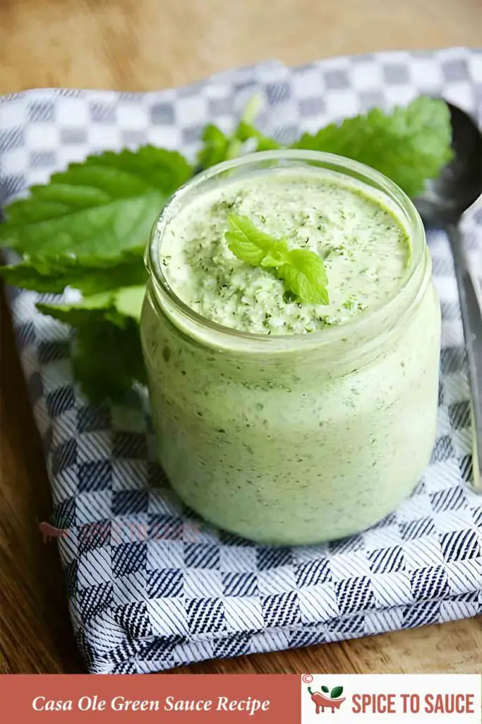 Casa Ole Green Sauce Recipe