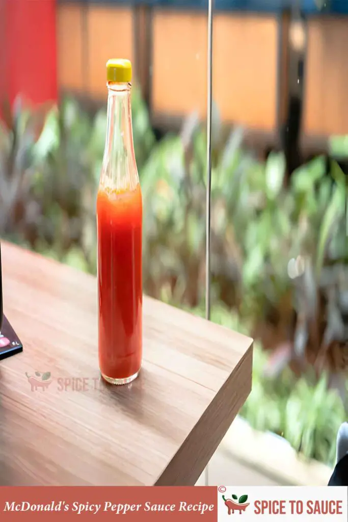McDonald's Spicy Pepper Sauce Recipe