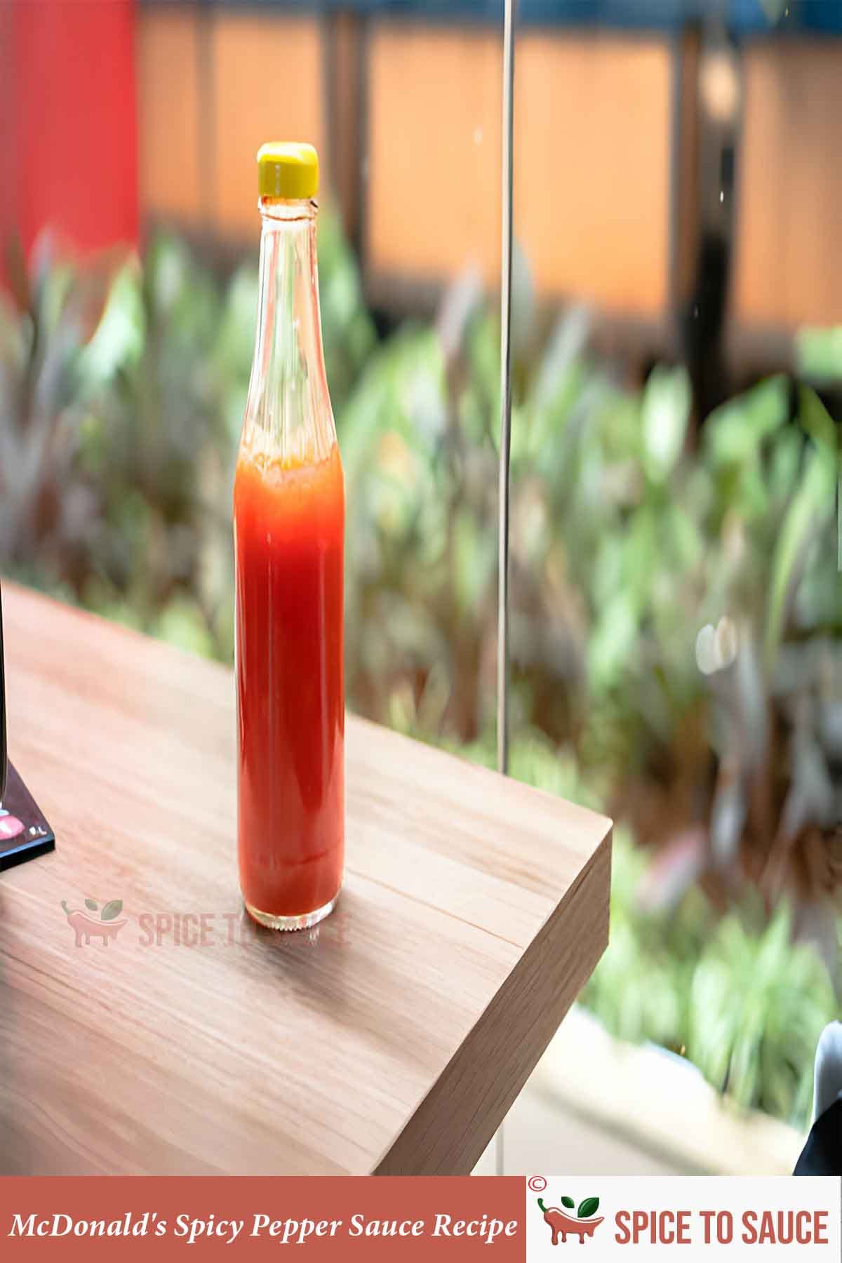 McDonald's Spicy Pepper Sauce Recipe