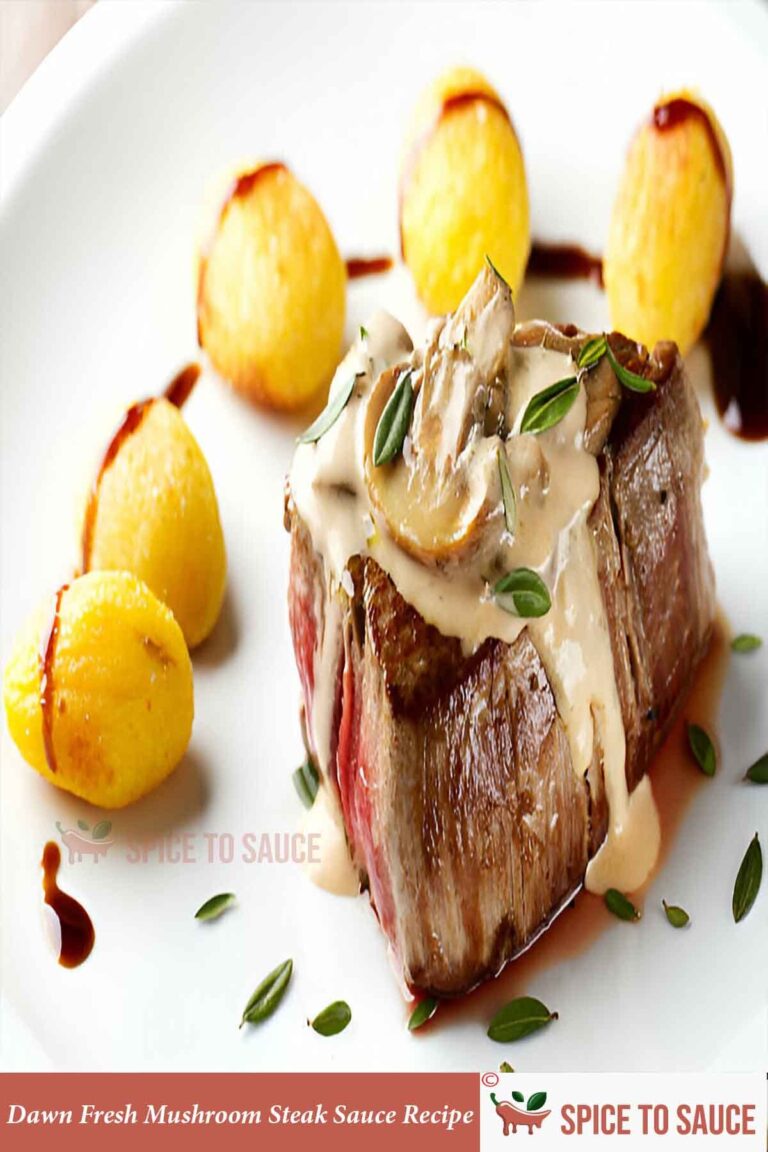 Dawn Fresh Mushroom Steak Sauce Recipe