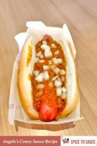 Angelo's Coney Sauce Recipe