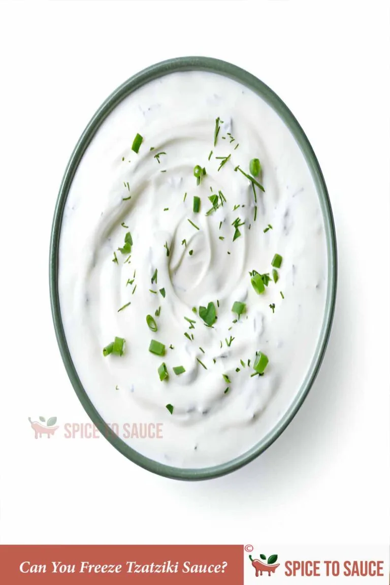 Can You Freeze Tzatziki Sauce