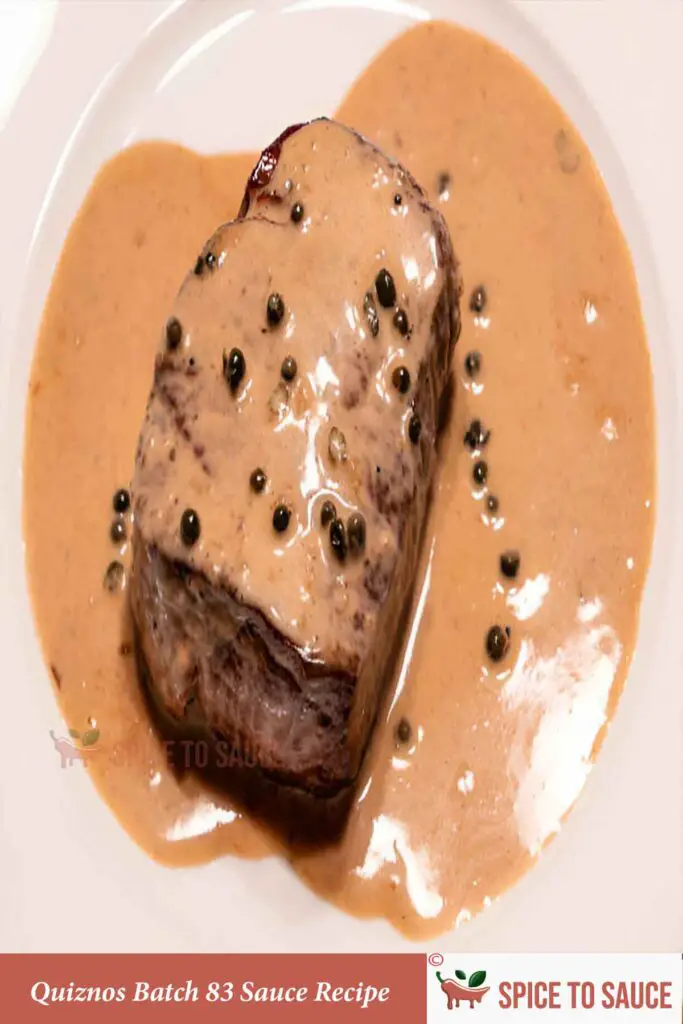 Quiznos Batch 83 Sauce Recipe