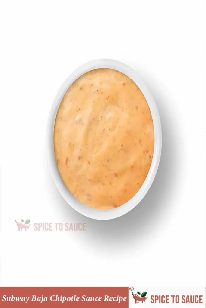 Subway Baja Chipotle Sauce Recipe