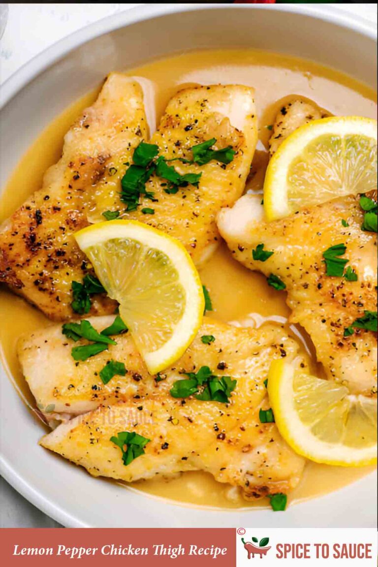 Lemon Pepper Chicken Thigh Recipe