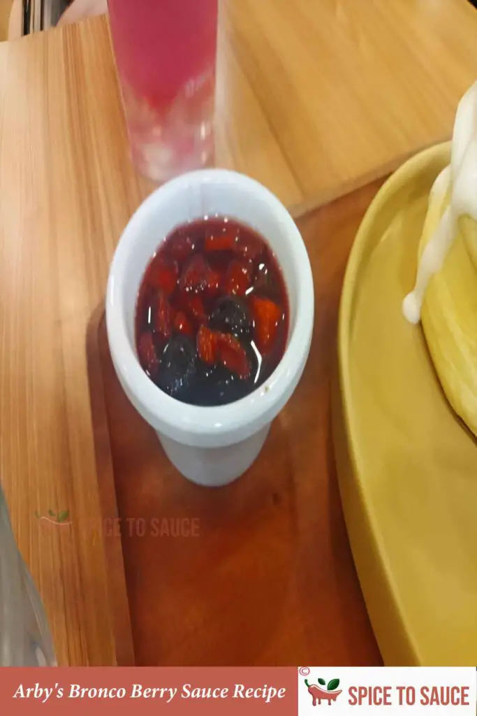 Arby's Bronco Berry Sauce Recipe