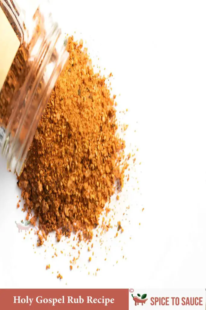 Holy Gospel Rub Recipe