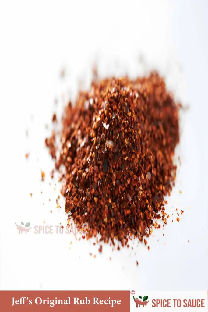 Jeff's Original Rub Recipe
