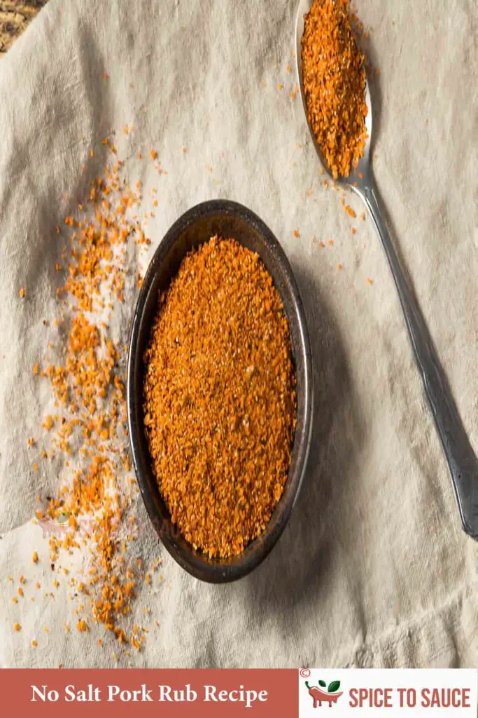 No Salt Pork Rub Recipe