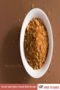 Sweet and Spicy Steak Rub Recipe