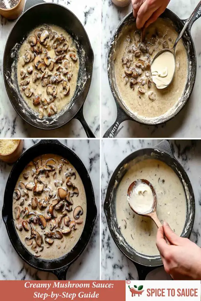 Easy Creamy Mushroom Sauce: Step-by-Step Guide