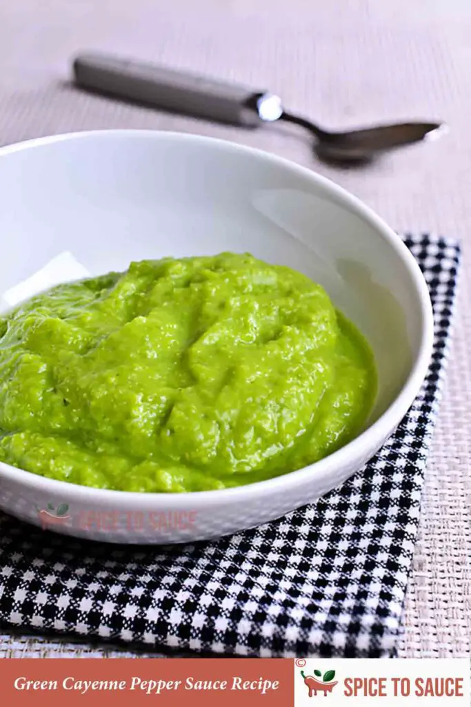 Green Cayenne Pepper Sauce Recipe