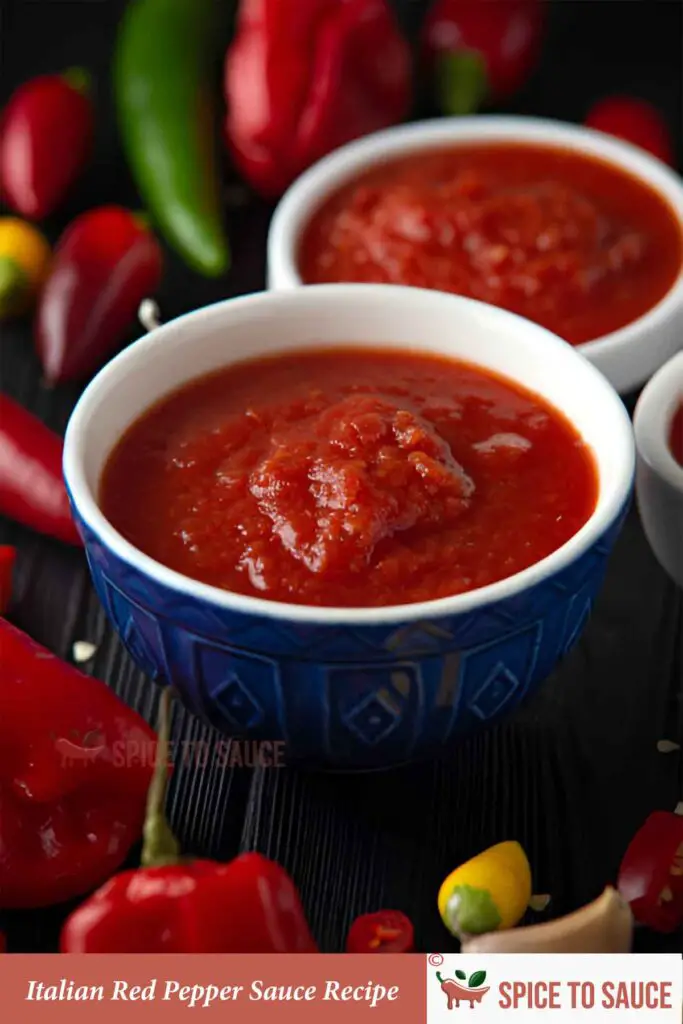 Italian Red Pepper Sauce Recipe