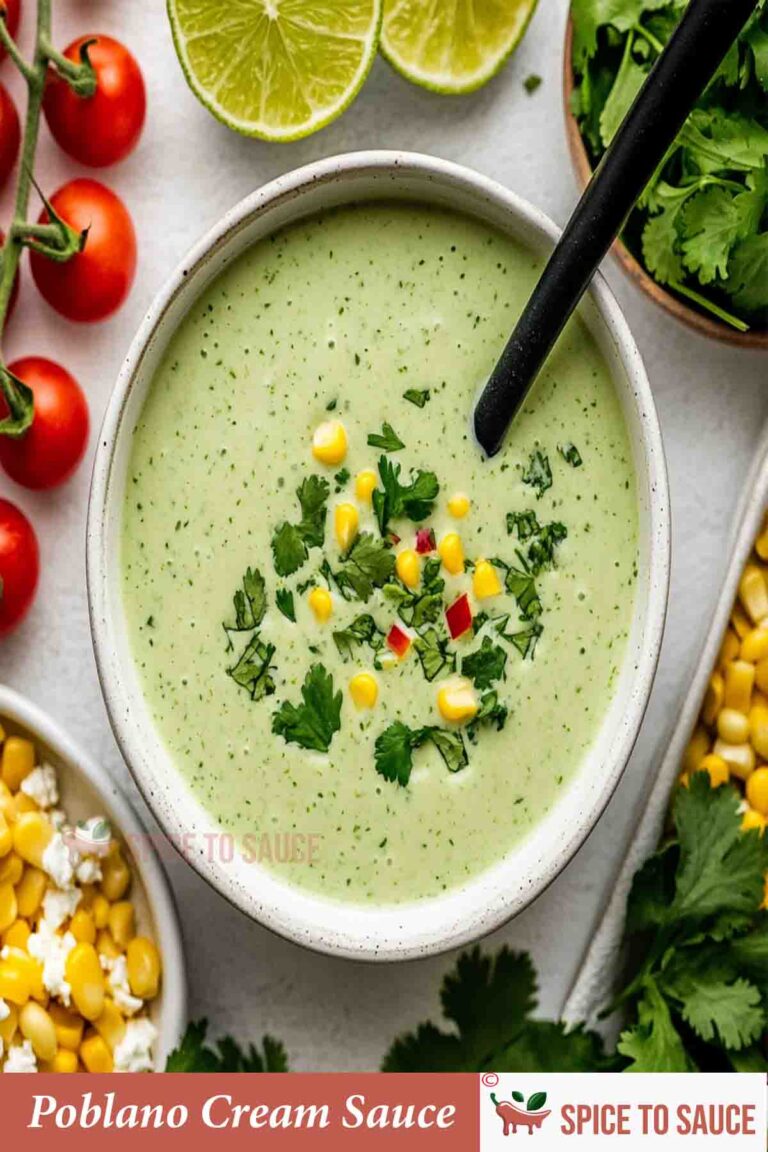 Poblano Cream Sauce