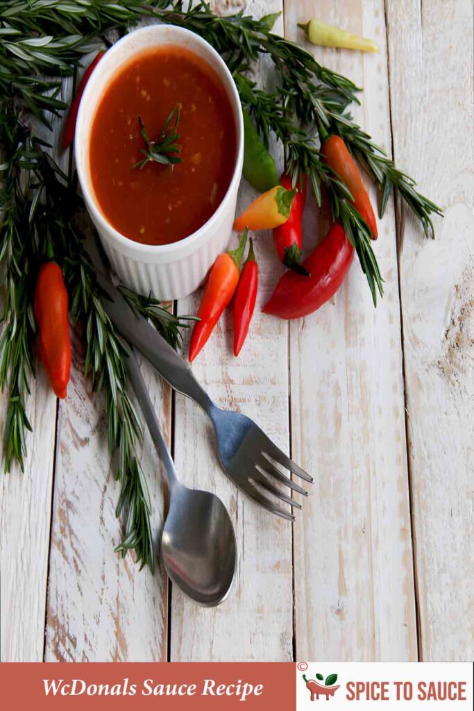 WcDonals Sauce Recipe