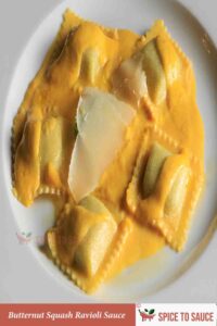 Butternut Squash Ravioli Sauce