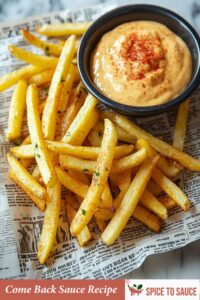 Come Back Sauce Recipe