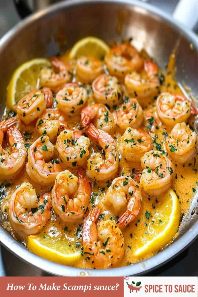 How To Make Scampi sauce