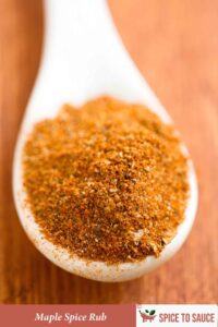 Maple Spice Rub