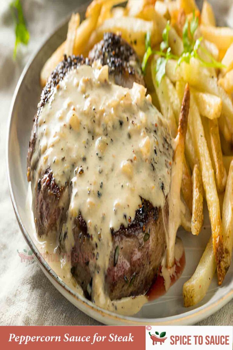 Peppercorn Sauce for Steak