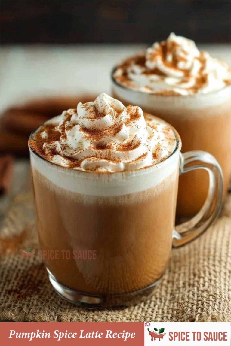 Pumpkin Spice Latte Recipe