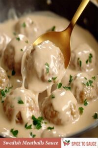 Swedish Meatballs Sauce