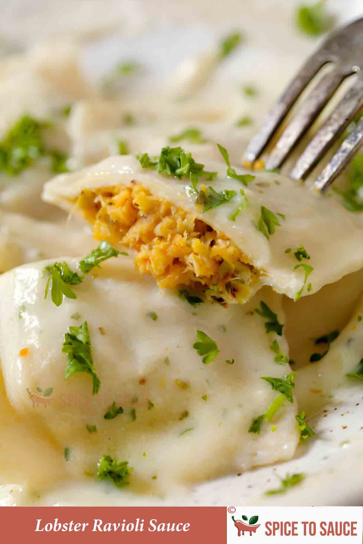 Lobster Ravioli Sauce