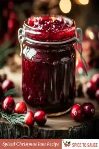 Spiced Christmas Jam Recipe