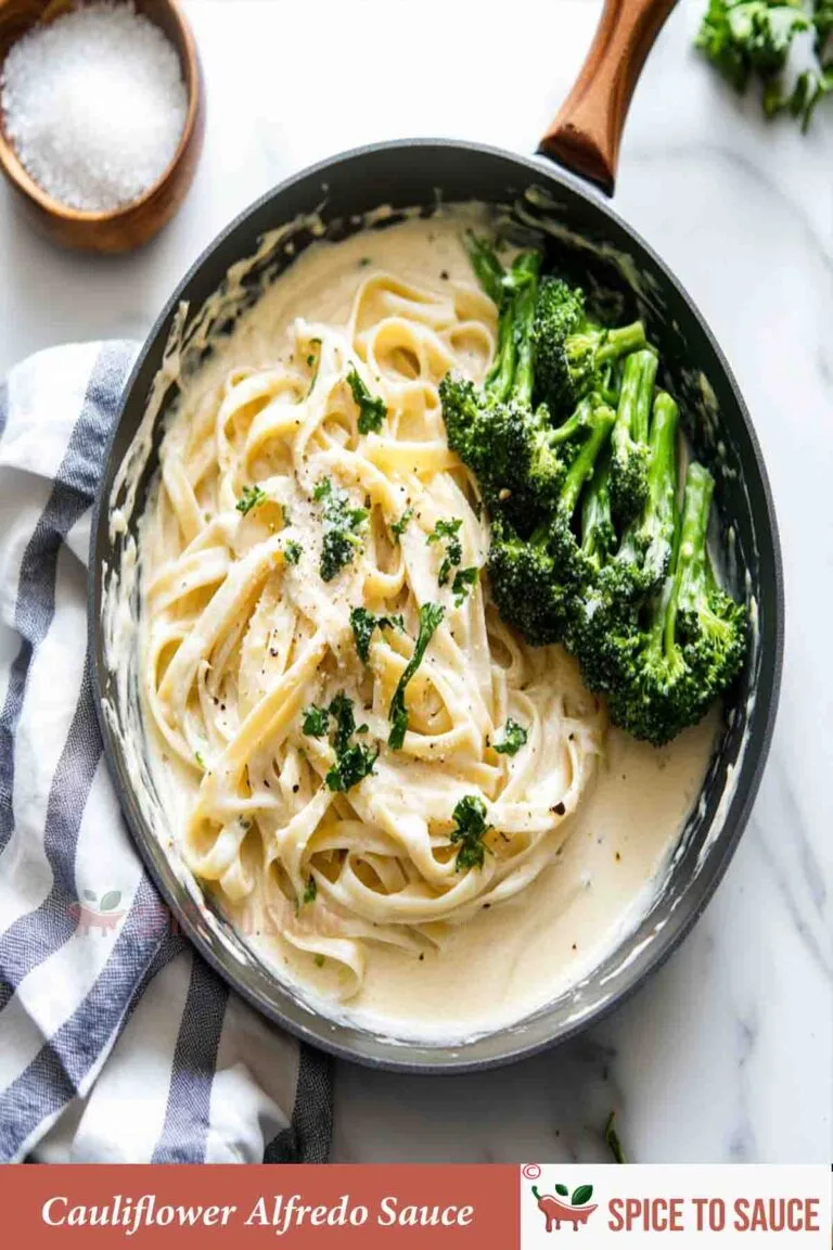 Cauliflower Alfredo Sauce