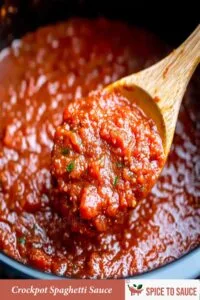 Crockpot Spaghetti Sauce