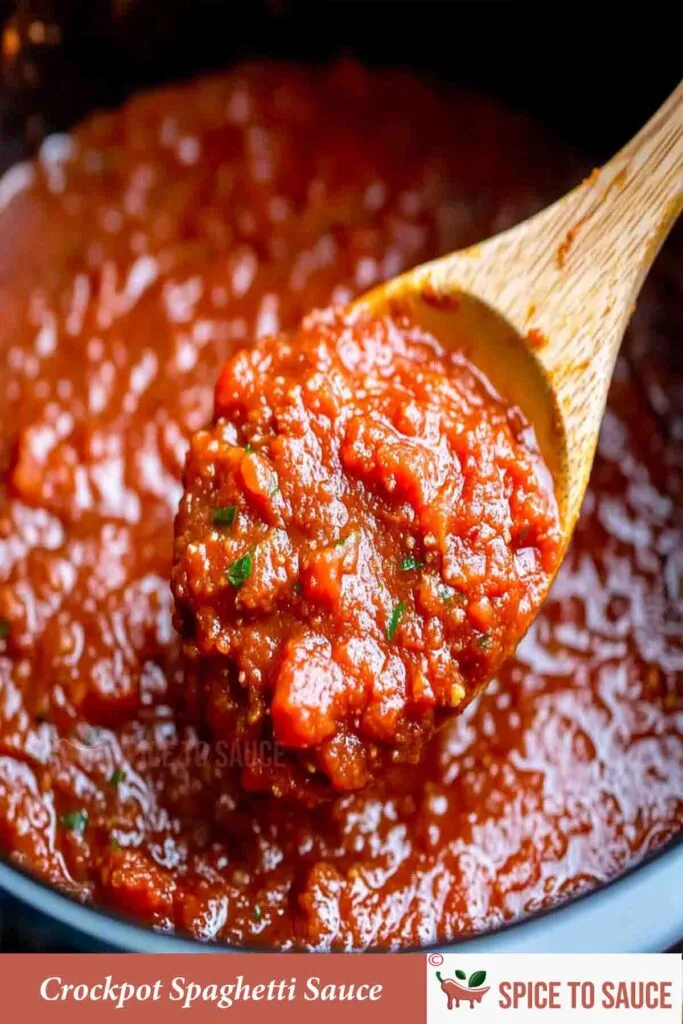 Crockpot Spaghetti Sauce