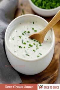 Sour Cream Sauce