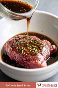 Balsamic Steak Sauce