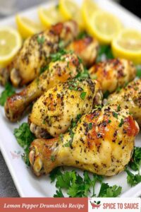 Lemon Pepper Drumsticks Recipe