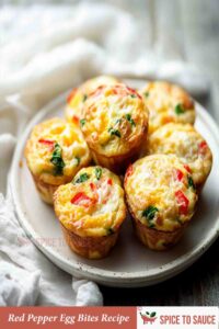Red Pepper Egg Bites Recipe