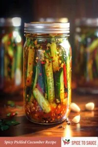 Spicy Pickled Cucumber Recipe