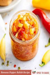 Banana Pepper Relish Recipe