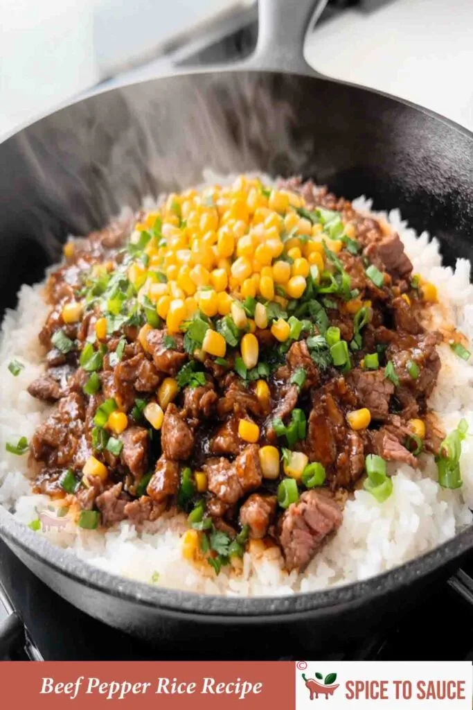 Beef Pepper Rice Recipe