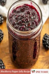 Blackberry Pepper Jelly Recipe