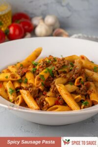 Spicy Sausage Pasta