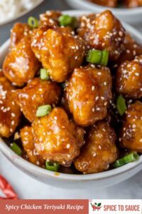 Spicy Chicken Teriyaki Recipe