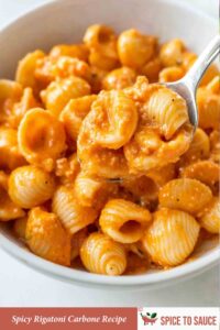 Spicy Rigatoni Carbone Recipe