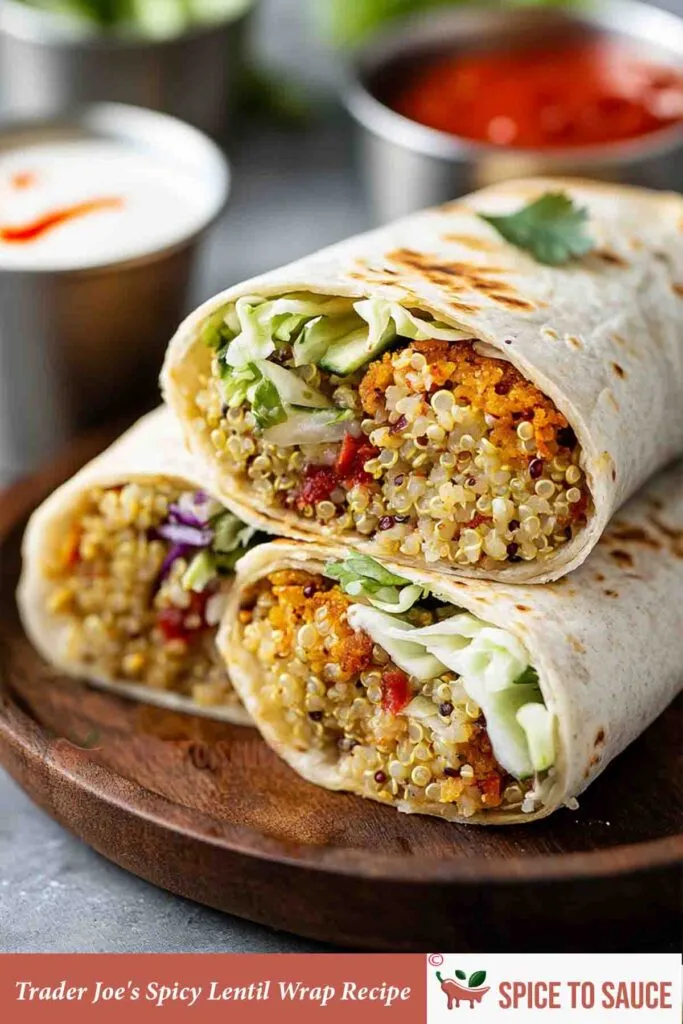 Trader Joe's Spicy Lentil Wrap Recipe