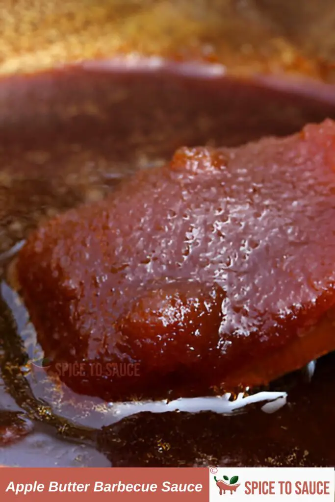 Apple Butter Barbecue Sauce