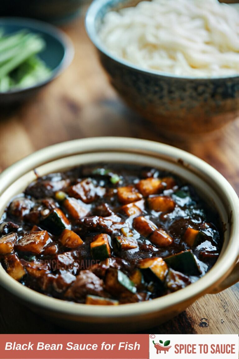 Black Bean Sauce for Fish