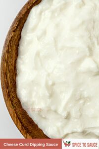 Cheese Curd Dipping Sauce