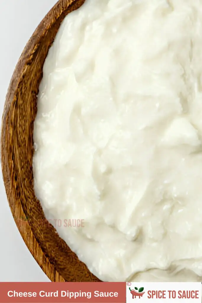 Cheese Curd Dipping Sauce