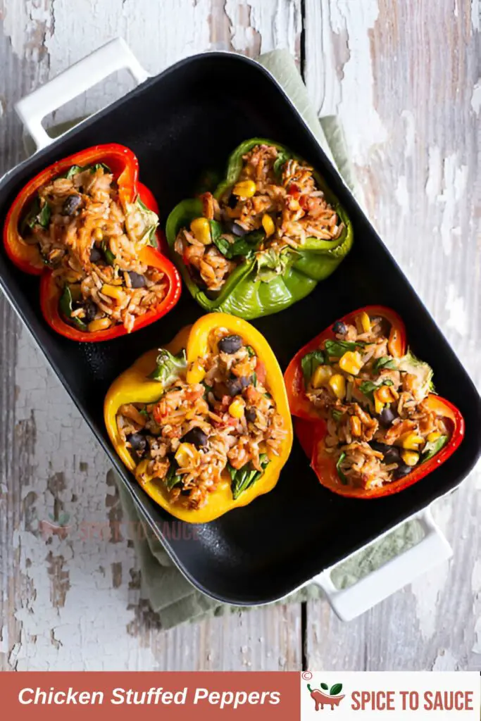 Chicken Stuffed Peppers